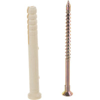 Дюбель-гвоздь Tech-Krep 6х60 потайная манжета, нейлон 12 шт - пакет 102936