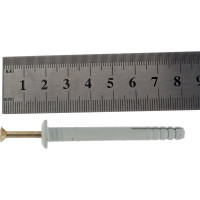 Дюбель-гвоздь Tech-Krep 6х60 грибовидная манжета, полипропилен 14 шт - пакет 102946