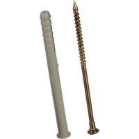 Дюбель-гвоздь Tech-Krep 8х100 потайная манжета, полипропилен 10 шт - пакет 103906