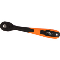 Трещоточный ключ (изогнутый, 1/2 дюйма, 250 мм) NEO Tools 08-511