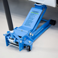 Домкрат Trommelberg (подкатной, гаражный, высота подъема 90/550 мм, нагрузка 3.5 т, 2 цилиндра, кардан) XRD0337L