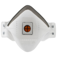 Респиратор с клапаном Jeta Safety, FFP2 NR D, трехпанельный JM-9322