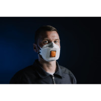 Респиратор с клапаном Jeta Safety, FFP2 NR D, трехпанельный JM-9322