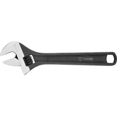 Разводной ключ, 200 мм, диапазон 0 - 31 мм TOPEX 35D556