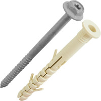 Универсальный фасадный дюбель с шурупом SORMAT S-UF 10х115 HEX SW13 DELTA упак.100 шт. 9640076018