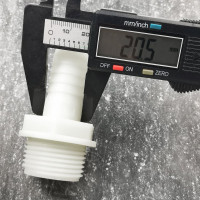 Наконечник полиамидный наружная резьба 1" 19мм Профитт 7768950