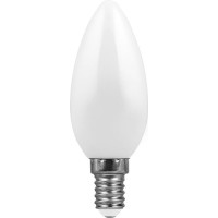 Светодиодная лампа FERON 7W 230V E14 2700K матовая, LB-66 25785