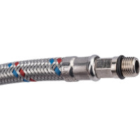Гибкая подводка для смесителя, (оплетка нерж.сталь)1/2", вр/нр м10, 60см (пара) ELKA 694687891806 EL.LK.103.31.0060