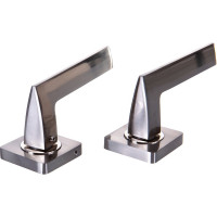Дверная ручка (никель матовый) PUERTO AL 531-02 SN