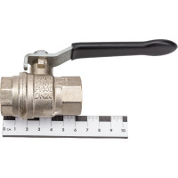 Шаровой кран RuB, 3/4" DN20 PN40, ВР-ВР, серия VERONA (S.85), усиленный, ручка S85E01