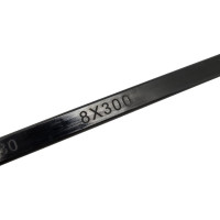 Нейлоновые стяжки FORTISFLEX КСЗ 8х300 черные 74113