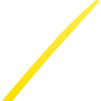 Разъемные стяжки с горизонтальным замком FORTISFLEX КСГ 8х400 желтые 74248