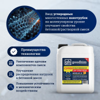 Суперпластификатор для бетонов и растворов Goodhim InterPlast АТ - 5л 92817