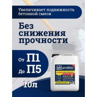 Суперпластификатор для теплого пола Goodhim InterPlast AT - 10л 6696