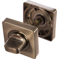 Квадратная завертка к ручкам Ренц никель матовый / никель блестящий INBK 02 SN/NP