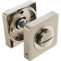 Квадратная завертка к ручкам Ренц никель матовый / никель блестящий INBK 02 SN/NP