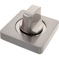 Квадратная завертка к ручкам Ренц никель матовый / никель блестящий INBK 02 SN/NP
