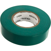 Изолента Volsten V02-7G-18х19-20 0,18х19 мм, зеленая, 20 метров 9786