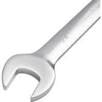 Комбинированный ключ с трещоткой 24мм AV Steel  AV-315024