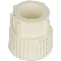 Комбинированная муфта PRO AQUA PP-R ВР Белая 20-1/2 PA22008Pb