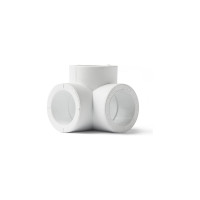 Двухплоскостной тройник PRO AQUA PP-R белый 20 мм PA17308Pb