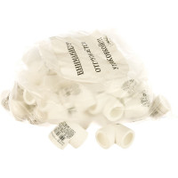 Угольник PRO AQUA PP-R 90 градусов, белый, 20 мм (50 шт) PA13008Pb