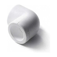 Угольник PRO AQUA PP-R 90 градусов, белый, 20 мм (50 шт) PA13008Pb