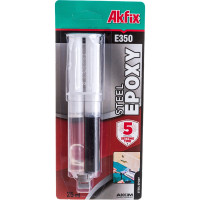 Эпоксидный клей для металла Akfix E350 25 мл AKU500