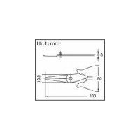 Длинногубцы Pro'sKit 1PK-501E 00192009