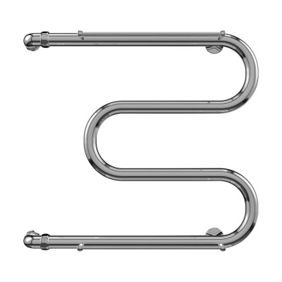 Водяной полотенцесушитель Terminus М-образный с полкой 500*500