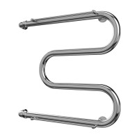 Водяной полотенцесушитель Terminus М-образный с полкой 600*500