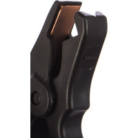 Зажим Крокодил АВТОЭЛЕКТРИКА Т-21 черный, длина 165мм, медная вставка,ток 600А 1шт. 47