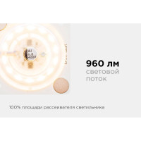 Светодиодная плата Apeyron 220В, 12Вт, прямоугольная с линзой, без пульсации, ТБ 02-12