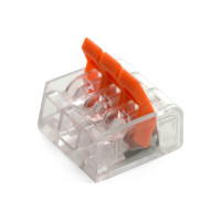 Универсальная компактная клемма STEKKER 3-проводная LD221-413 100 шт 32394