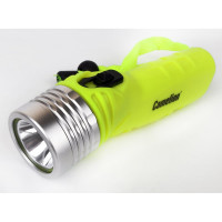 Фонарь Camelion LED51534, желтый, LED 3W SEOUL глуб 30м, 4xLR6, дайв, пласт+алюм., блистер 13360