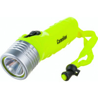 Фонарь Camelion LED51534, желтый, LED 3W SEOUL глуб 30м, 4xLR6, дайв, пласт+алюм., блистер 13360