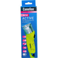 Фонарь Camelion LED51534, желтый, LED 3W SEOUL глуб 30м, 4xLR6, дайв, пласт+алюм., блистер 13360