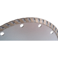 Диск отрезной алмазный "Turbo" 180x22,2 мм сухая резка SANTOOL 060501-180-222