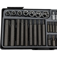 Набор бит TORX и коротких головок 35 шт. FORCE 4352