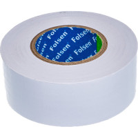 Изоляционная лента FOLSEN 25мм x 20м, белая 012605