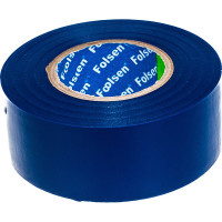 Изоляционная лента FOLSEN 25мм x 20м, синяя 012602
