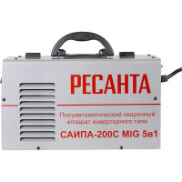 Сварочный полуавтомат Ресанта САИПА-200C MIG 5в1 65/56