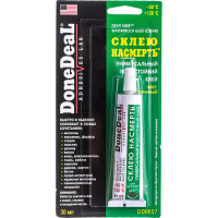Водостойкий универсальный клей Done Deal "Склею насмерть" прозрачный 30 мл DD6657