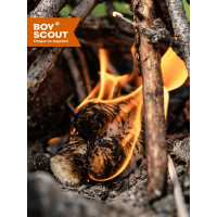 Роллы для розжига мангалов, барбекю, каминов и печей BOYSCOUT 25 шт. 61139