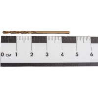 Сверло по металлу (1.9х22х46 мм; ц/х; Р6М5К5; А1; 135 град) GRIFF a112019