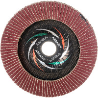 Круг лепестковый торцевой плоский КЛТ1 (150х22 мм; А120; 14А 12/Р120) Луга 4603347276228