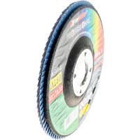 Круг лепестковый торцевой плоский КЛТ1 (125х22 мм; А150; 14А 10/Р150) Луга 4603347337936