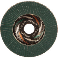 Круг лепестковый торцевой плоский КЛТ1 (125х22 мм; А150; 14А 10/Р150) Луга 4603347337936