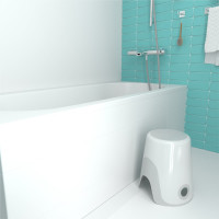 Корзина для белья FIXSEN 2-в-1, фиолетовая 7073-49