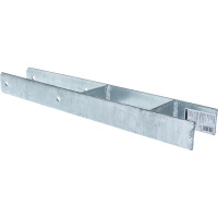 Основание столба ALBERTS H-образный г-оц. 101х60х600х300х5, 203917